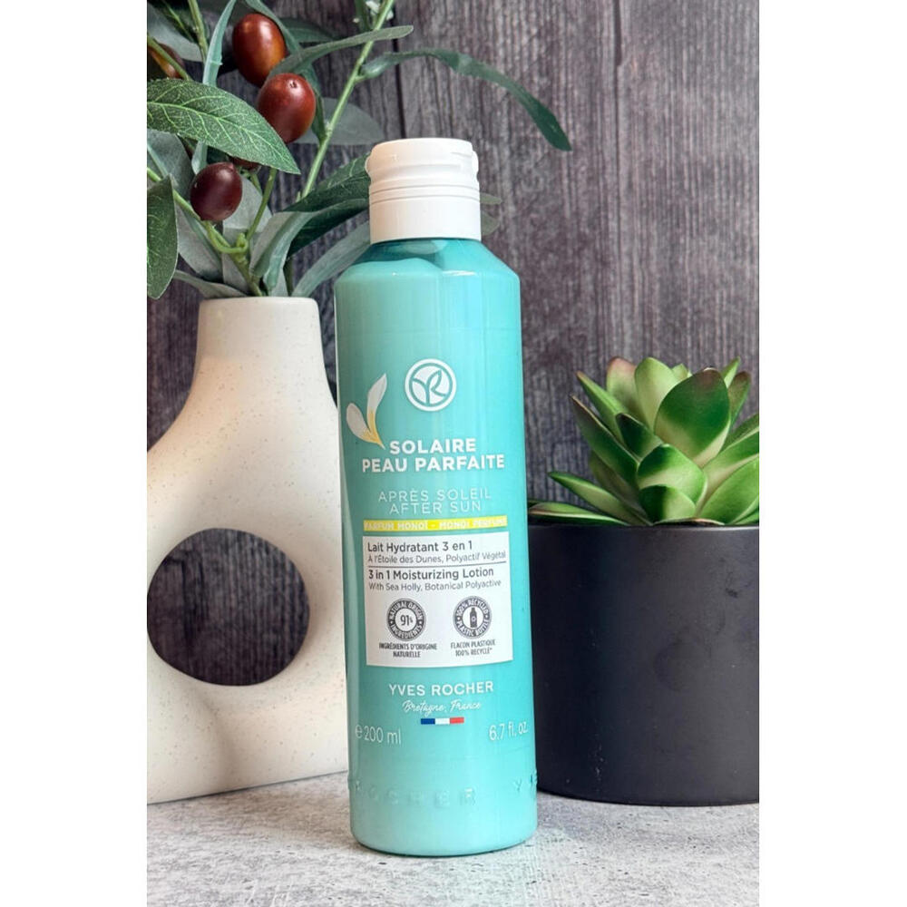 Yves Rocher AFTER SUN 3 in 1 Moisturizing Lotion with Sea Holly, 200ml 6.7 fl oz